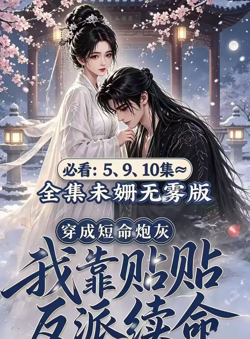 穿书超甜爽剧《穿成短命炮灰我靠贴贴反派续命》未删减高清全集免费看无广告在线追剧