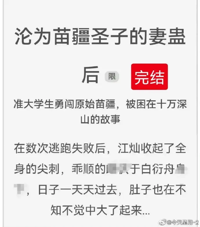 《沦为苗疆圣子的妻蛊后》全集txt下载-沦为苗疆圣子的妻蛊后免费阅读全文-狐狸雨小说完结版资源百度云在线阅读