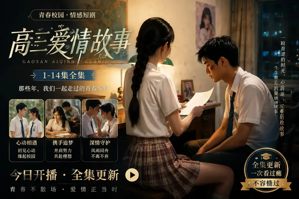 《高三爱情故事》蓝光修复中字版全集在线观看 - 黄果魔改AI短剧系列资源 - 百度阿里云盘直链高清零卡顿 - 高三爱情故事if篇免费观看